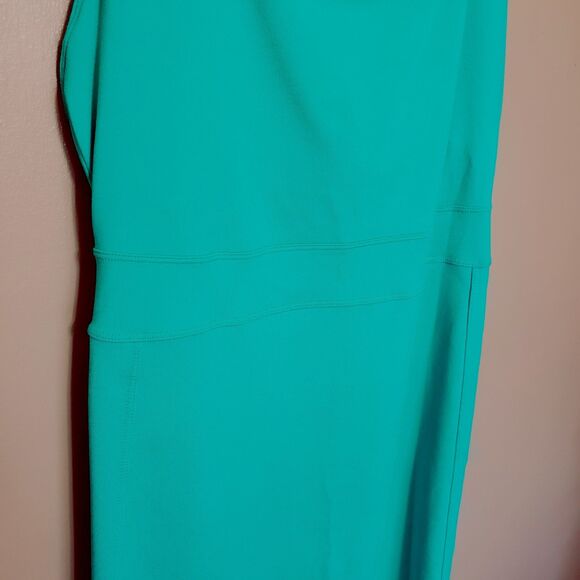 Toad&Co Dress Womens Small Tech Tomboy Racerback Shelf Bra Pocket Green Teal - Picture 6 of 10